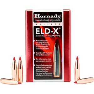 ELD-X® 25MM (0.257”) POLYMER TIPPED BOAT TAIL RIFLE BULLETS