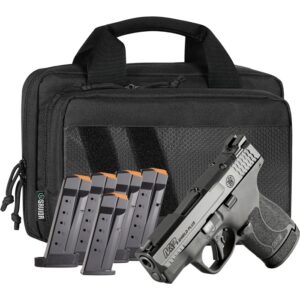 M&P9 SHIELD PLUS 9MM LUGER SEMI-AUTO HANDGUN BUNDLE W/SAVIOR BAG