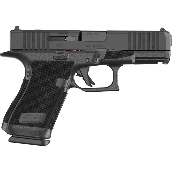 19 GEN 6 9MM LUGER SEMI-AUTO HANDGUN - GLOCK 19 GEN 6 9MM LUGER 4.0'' BBL (3)10RD MAG ORS BLACK