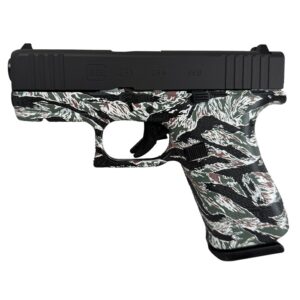 GLOCK 43X 9MM W/FRONT RAIL BLACK US - TIGER CAMO