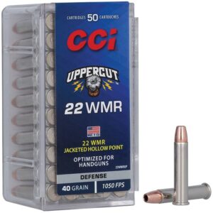UPPERCUT 22 WMR COPPER PLATED HOLLOW POINT RIMFIRE AMMO