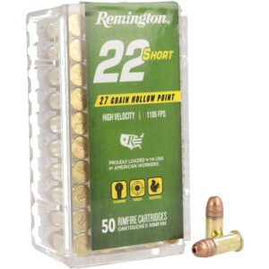 ''22 SHORT'' 22 SHORT COPPER HOLLOW POINT RIMFIRE AMMO