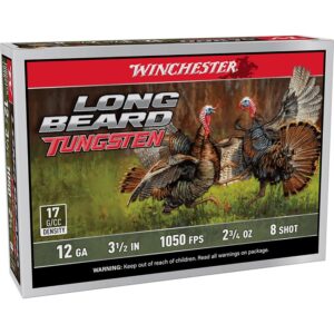 LONG BEARD TUNGSTEN 12 GA 3-1/2'' #8 SHOT SHOTGUN AMMO