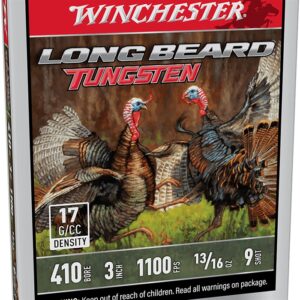 LONG BEARD TUNGSTEN 410 BORE #9 SHOT SHOTGUN AMMO