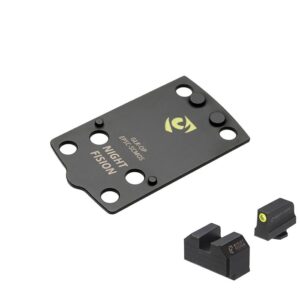 OPTIC PLATE EPS CARRY W/TRITIUM FRONT SIGHT FOR GLOCK 43X MOS