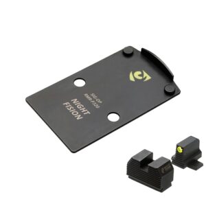 OPTIC PLATE RMR/507C W/TRITIUM FRONT SIGHT FOR SIG SAUER P320