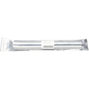 CLEAR PLASTIC TUBE, NO CAP 10''L X .9''DIA