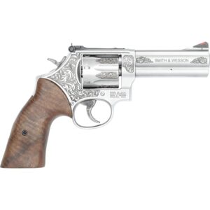 MODEL 686 PLUS ENGRAVED 357MAG/38SPL+P STAINLESS STEEL REVOLVER