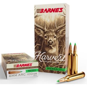 HARVEST 6MM ARC SIERRA TIPPED GAME KING POLYMER TIP RIFEL AMMO