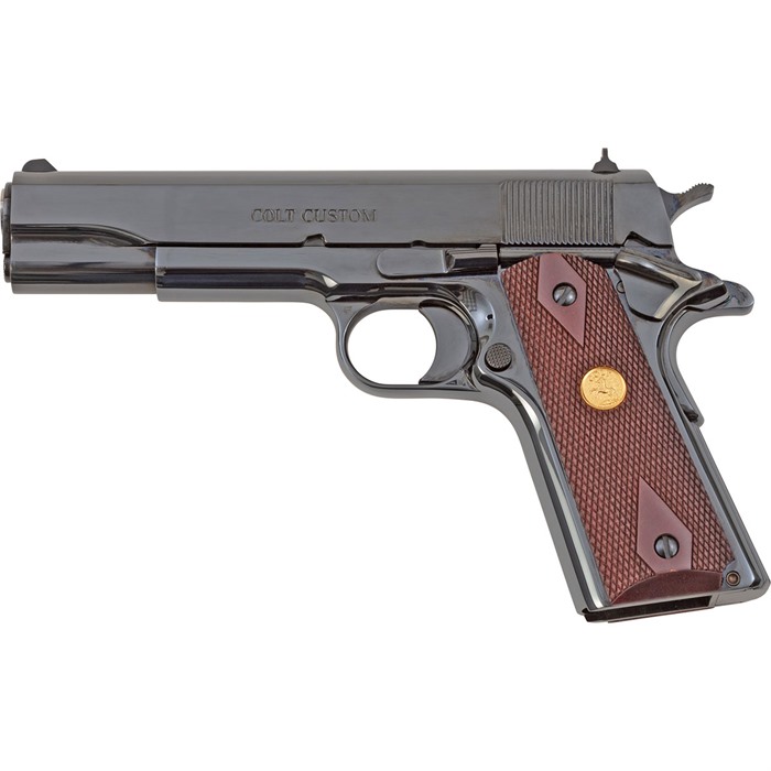 1911 GOVERNMENT CLASSIC 38 SUPER SEMI-AUTO HANDGUN - 1911 CLASSIC GOVT 38 SUPER 5''BBL (1)8RD MAG ROYAL BLUE