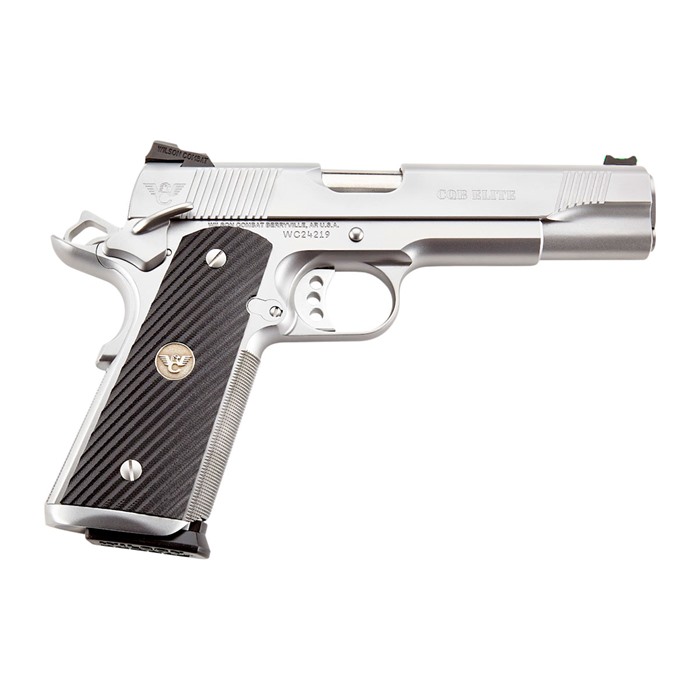 CQB 1911 ELITE FULL SIZE 9MM LUGER SEMI-AUTO HANDGUN - CQB 1911 ELITE FULL SIZE 9MM LUGER 5'' BBL (2)10RD MAGS SS