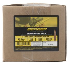 LONG RANGE HYBRID TARGET 25 CALIBER (0.257'') BULLETS