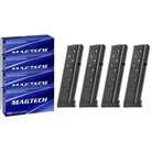 MAGTECH 9MM LUGER AMMO 200RD & BRN GEN2 1911 10RD MAGS 4-PACK - SPORT SHOOTING 9MM LUGER 115GR 200RD W/4X 1911 10RD MAGS