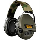 SUPREME PRO-X ELECTRONIC EAR MUFFS - SUPREME PRO-X ELECTRONIC EAR MUFFS W/TEXTILE HEADBAND GREEN
