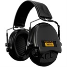SUPREME PRO-X SLIM LINE ELECTRONIC EAR MUFFS - SUP PRO-X SLIM LINE ELECTRONIC EAR MUFFS W/PVC HEADBAND BLK